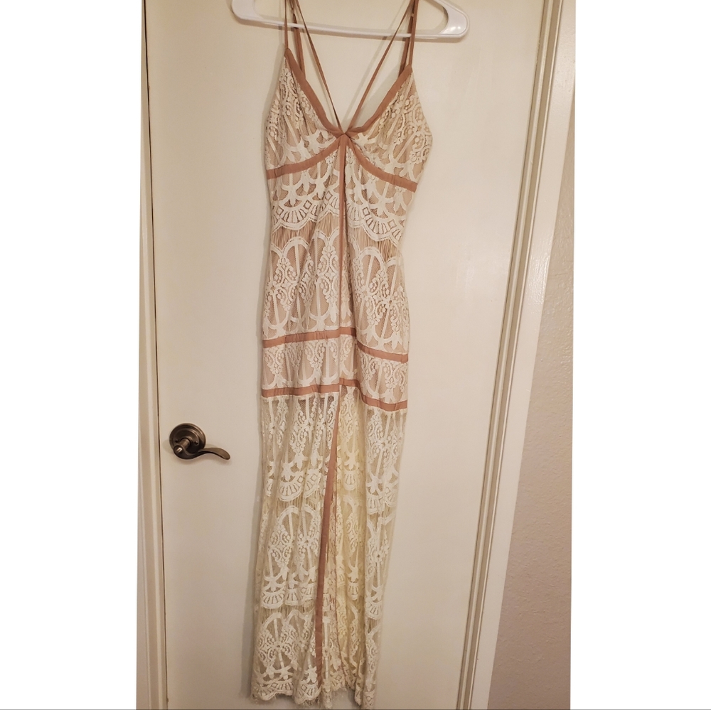 Cream Lace dress